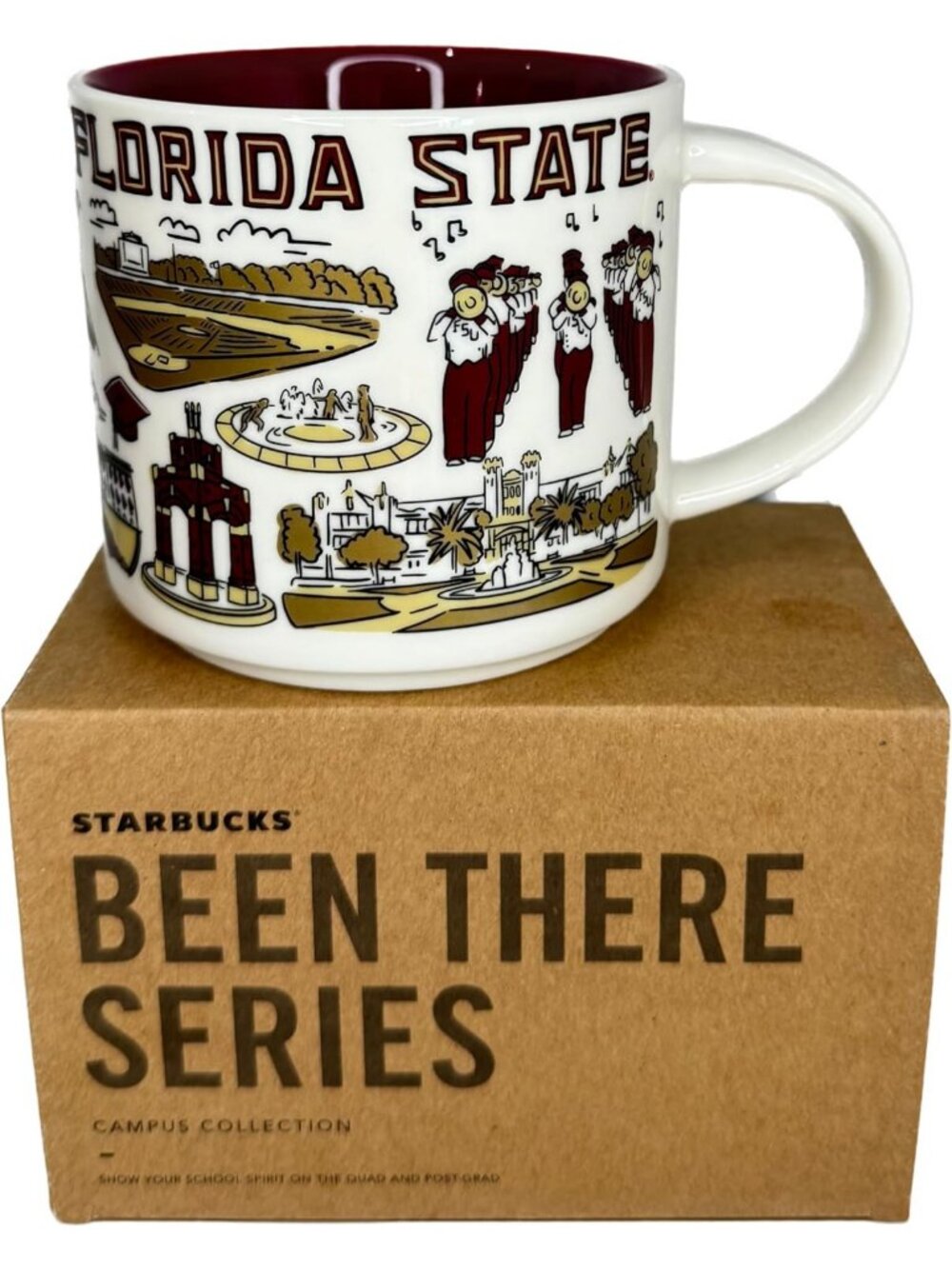 FSU Florida State Been There Series 14oz Ceramic Mug - Campus Collection Gift